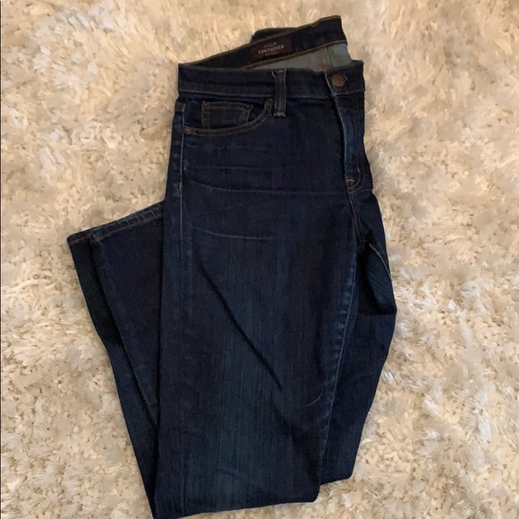 J Crew Skinny Toothpick Dark Wash Jeans - Picture 2 of 3